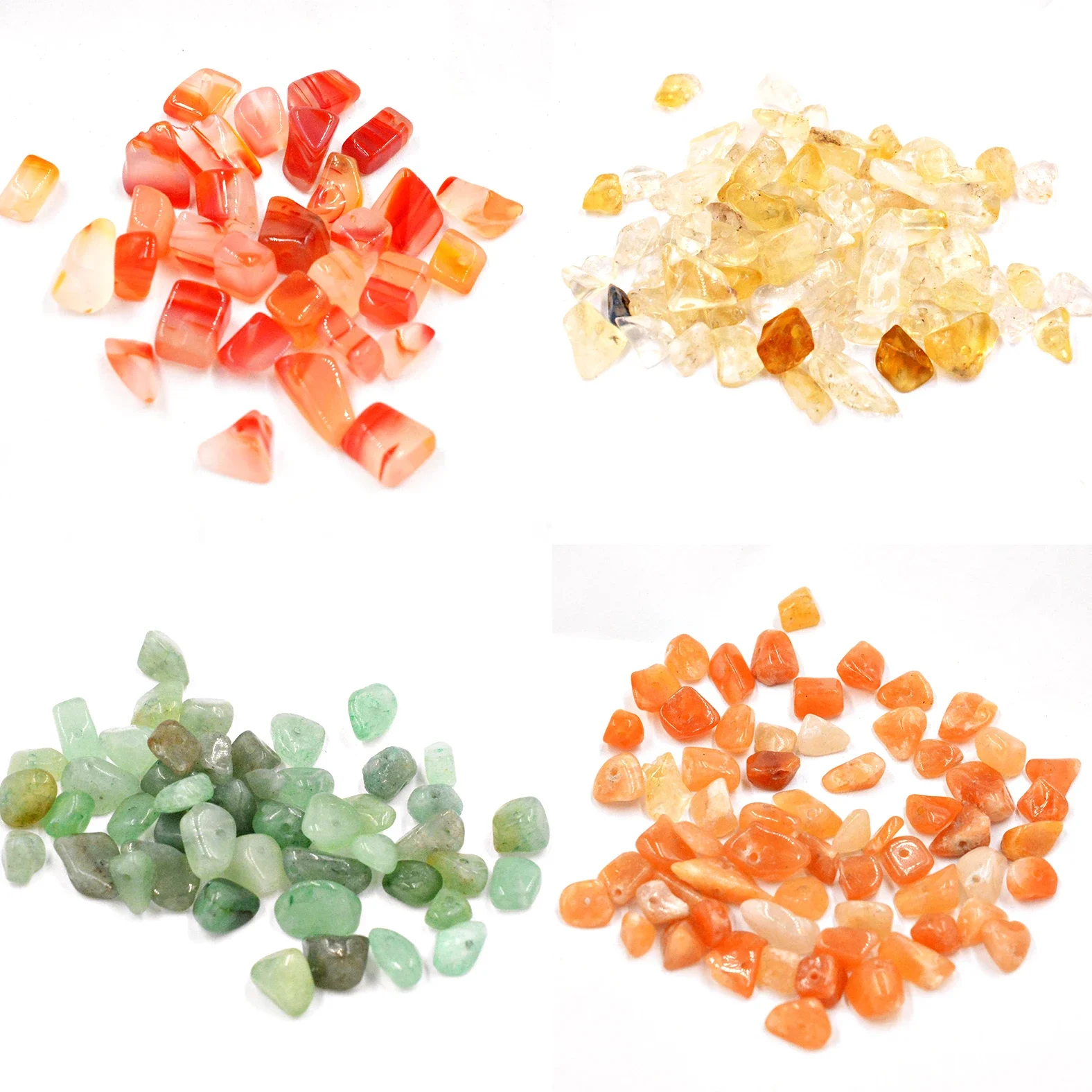 FLTMRH    Chips Beads,Selectable Meterrials:Red Carnelian Apatite Howlite Olivine Coral Stone