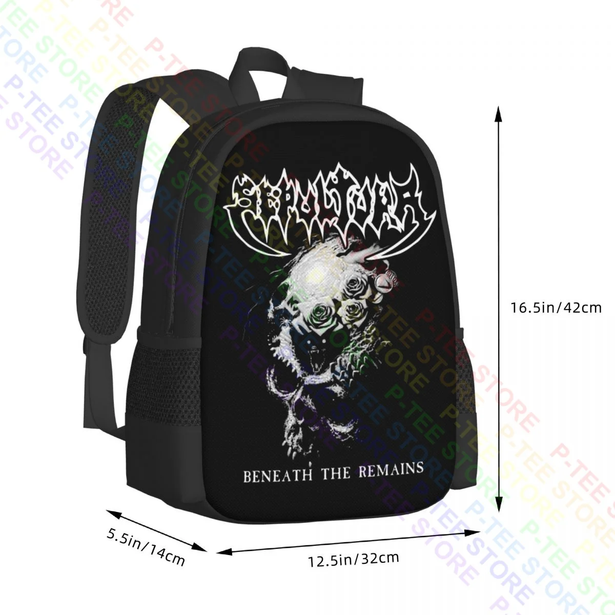 Sepultura Beneath The Remains AlbumBackpack Large Capacity Vintage Personalised