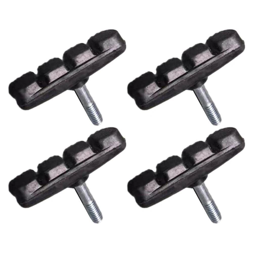 

2/4 Pairs Bicycle Brake Shoes For V-Brake Symmetrical 70mm Bicycle Brake Pads Bike Brake Pads Block Cycling Accessories ﻿