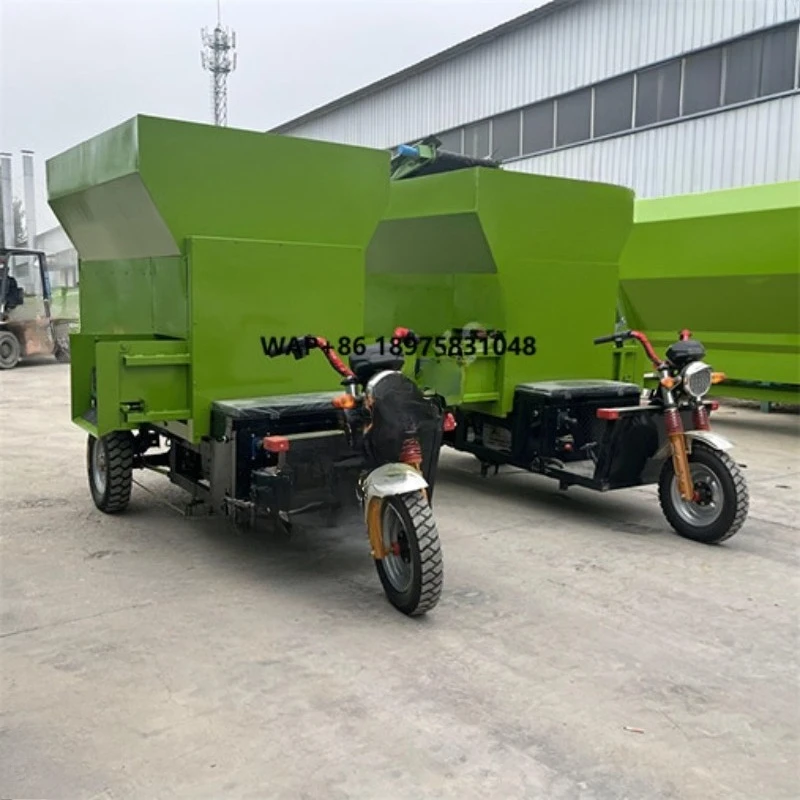 Electric Silage Feed Wagon Animal Husbandry Equipment Feed Processing Machine Livestock for Farm Use