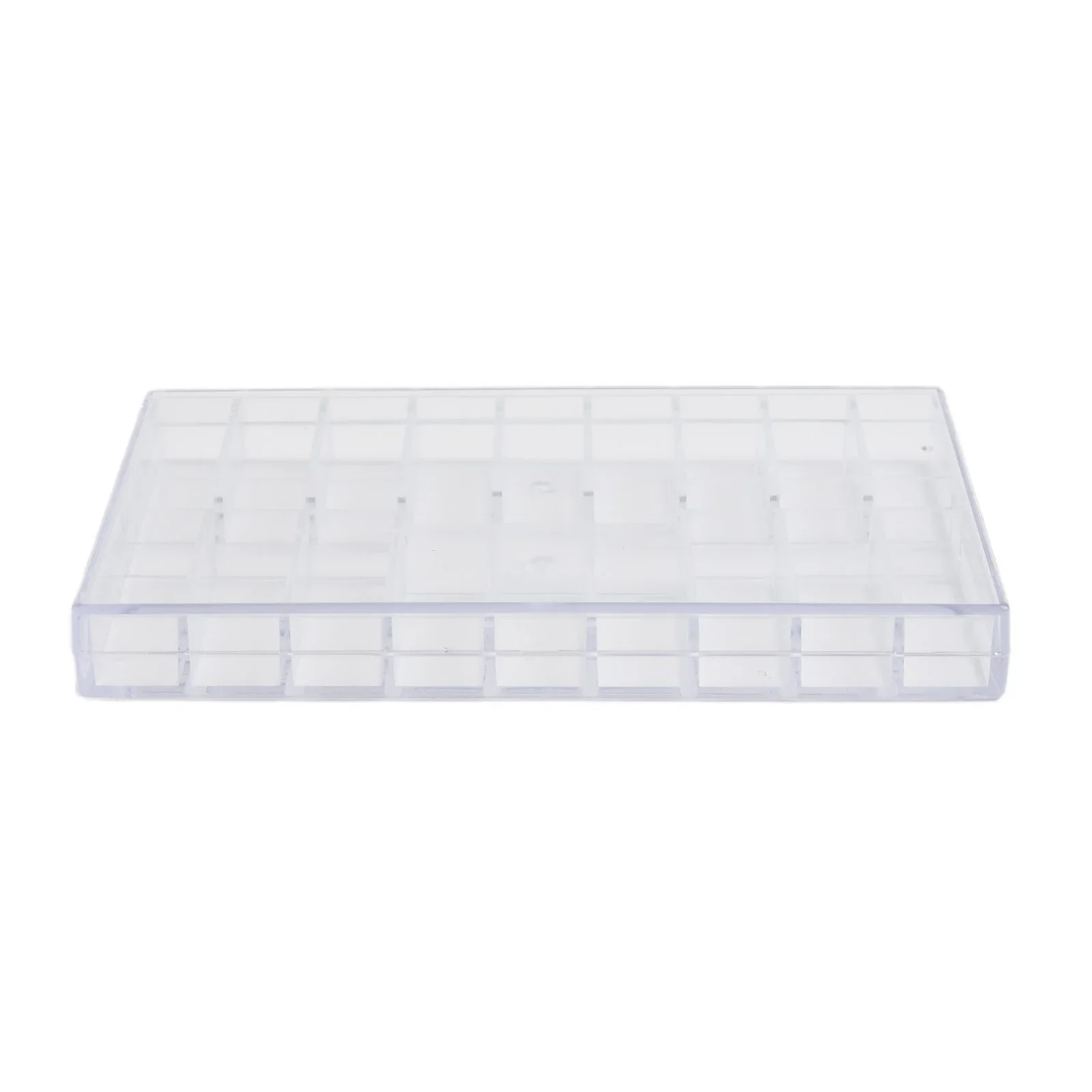 Plastic Storage Box with 19 Labeled-Free Grids for Screws Nuts Washers and Other Small Metallic or Plastic Parts