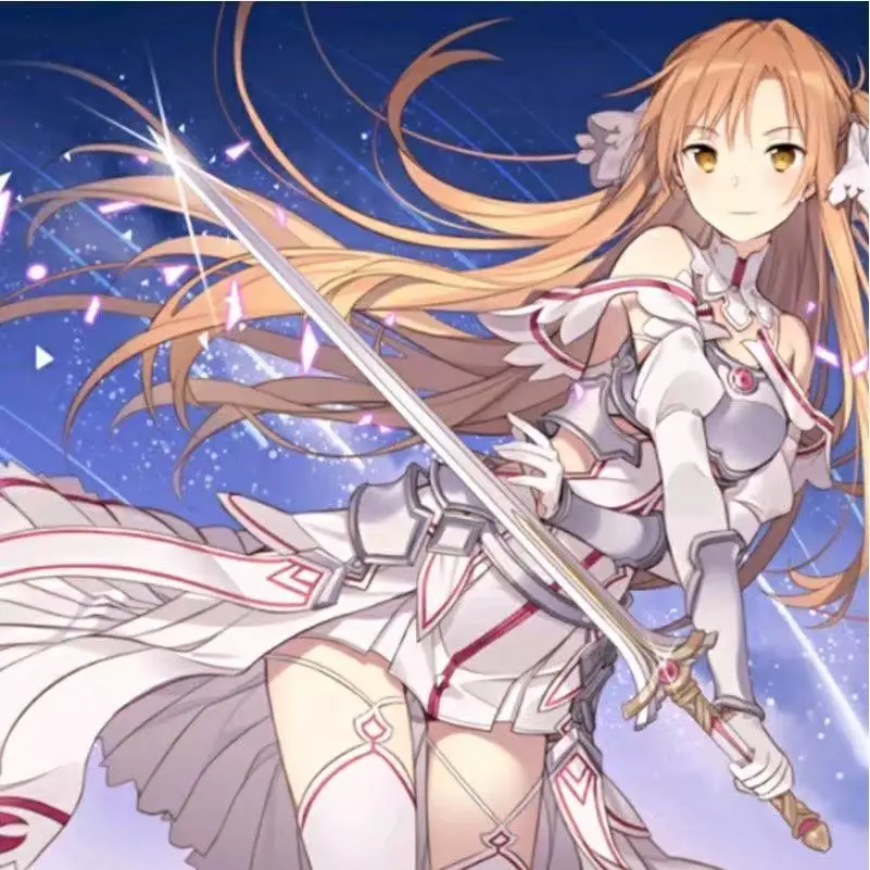 

Cosplay Costume Set of Asuna Creator God Yuuki Asuna from Sword Art Online for Halloween and Christmas
