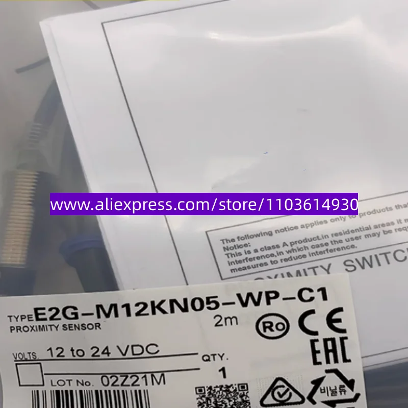 3pcs New approach switch E2G-M12KN05-WP-C1 E2G-M12KN05-WP-C2 E2G-M12KN05-WP-B1 E2G-M12KN05-WP-B2 E2G-M12KN05-WP-C1-HT