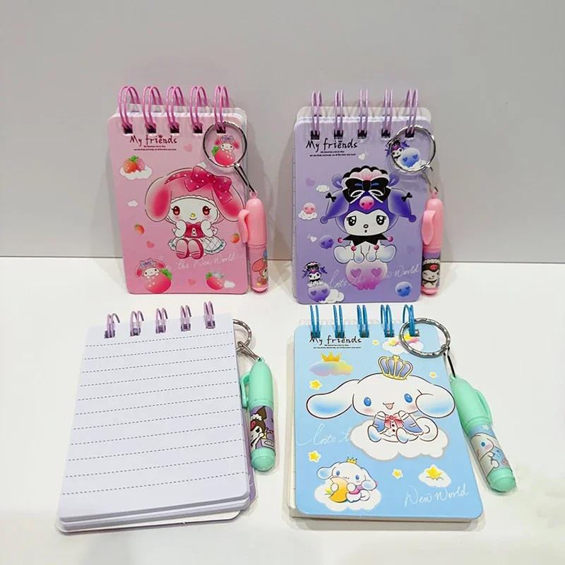 Блокнот Sanrio Allpoint Pen Set Melody Kuromi Cinnamoroll, 12 шт.