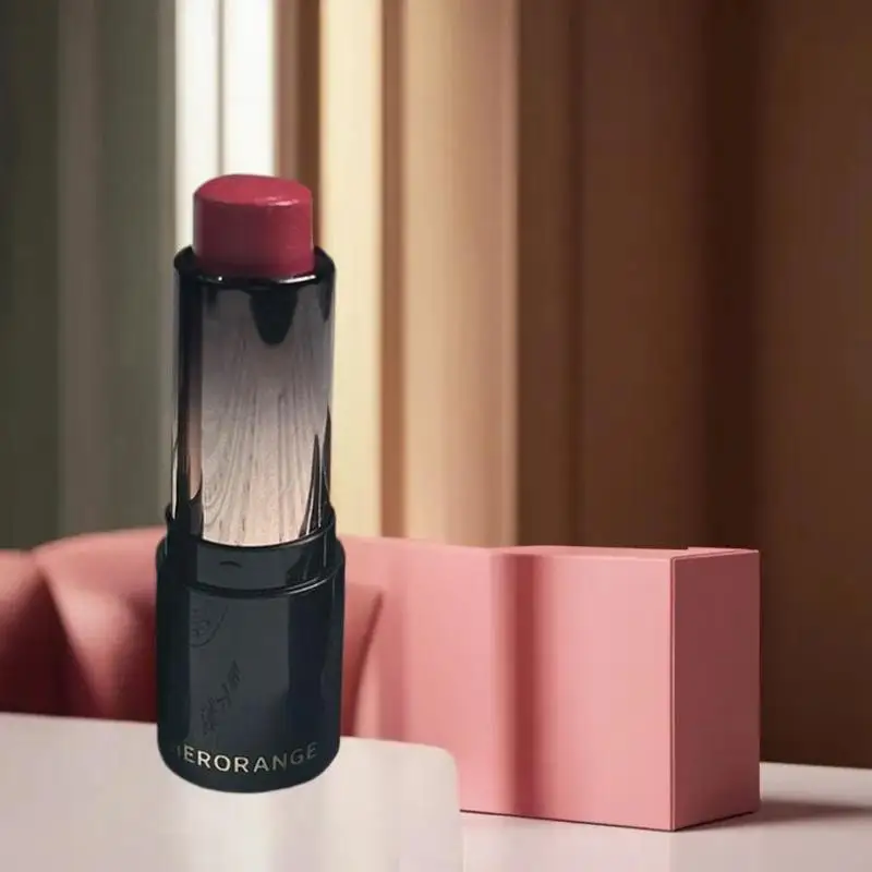 HERORANGE 3.5g 저채도 라이트 립스틱 다용도 스틱 보습 화이트 내추럴 홀딩 미러 립스틱