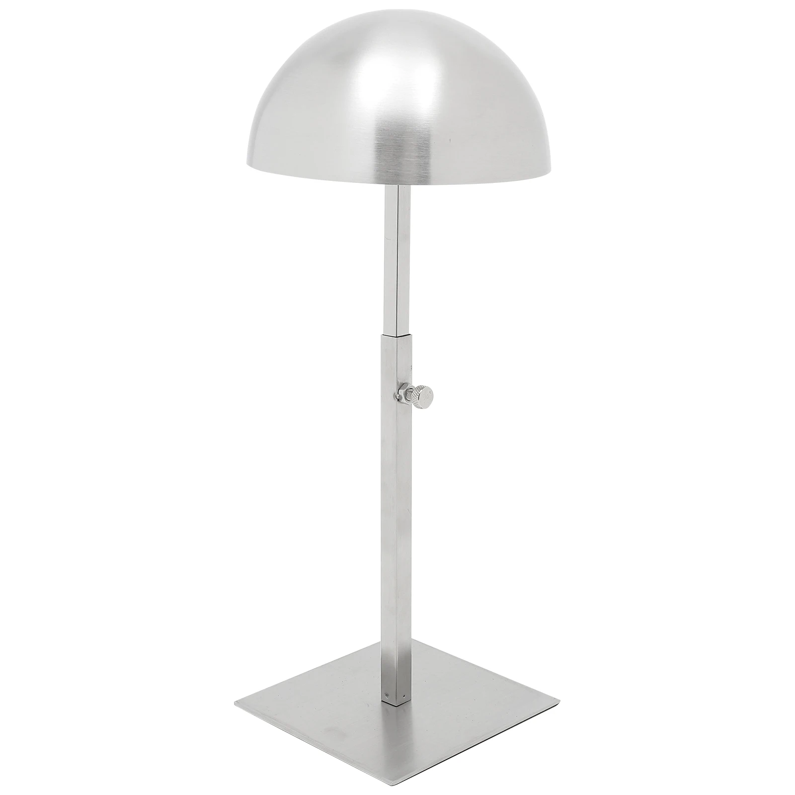 

Hat Display Stand Stainless Steel Adjustable Height Desktop Rack Metal Cap Holder For Table Use