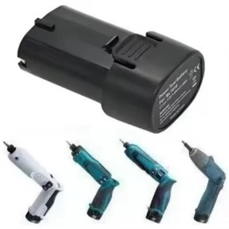 Electric Tool Battery For Makita 7.2V 3000mah BL7010 BL0715 DF010 DF012 DF022 7.2-4 194355-2 194356-3...