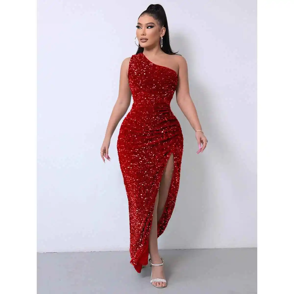 

Новинка 2024, женское длинное блестящее платье Independent Station Dr Dr Ele, вечернее платье Cus Design, свадебное платье