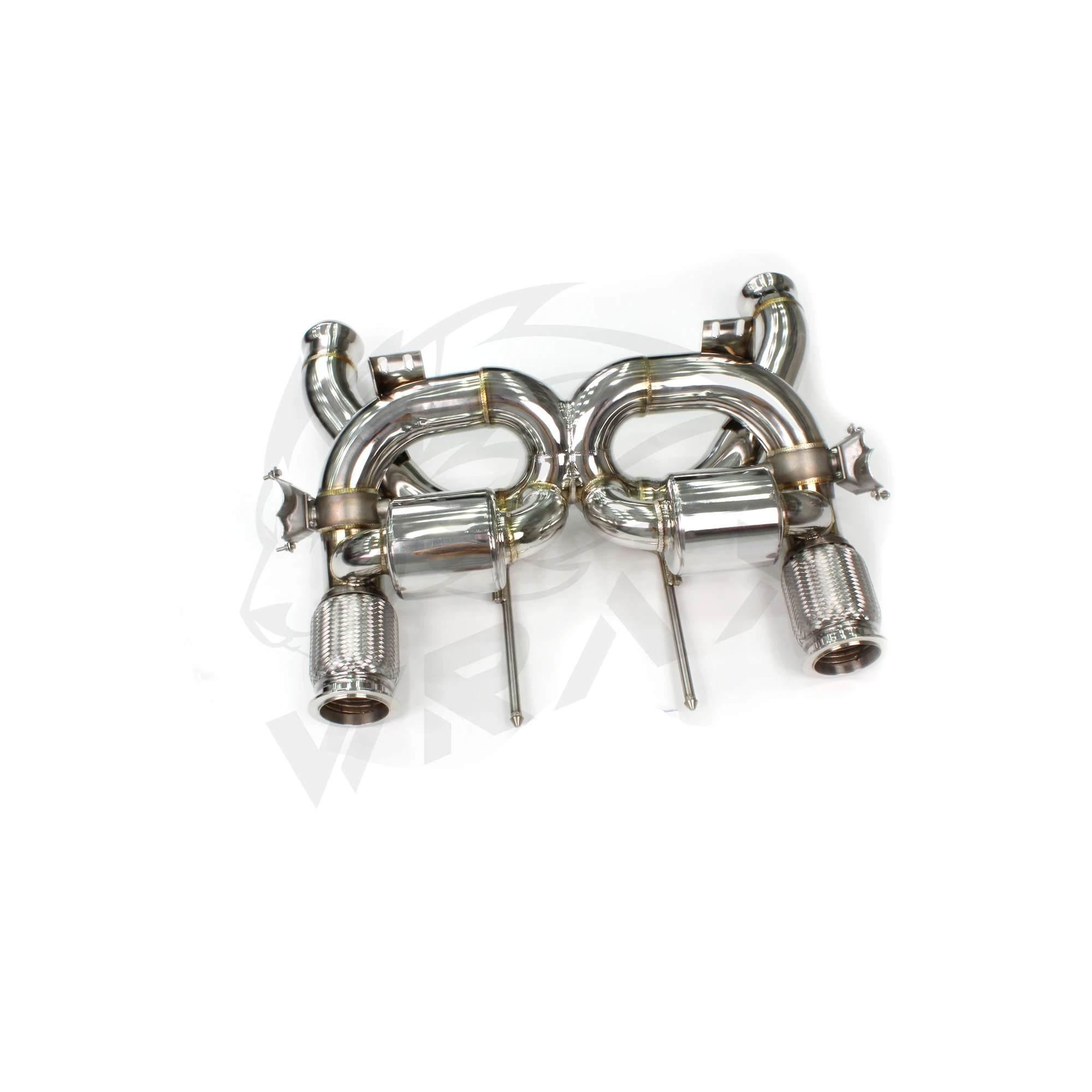 

Valved Catback Exhaust for McLaren 720S 2017-2023 | 304 Stainless Steel with X-Pipe | OEM Valve Retention | Aggressive Sound Upg