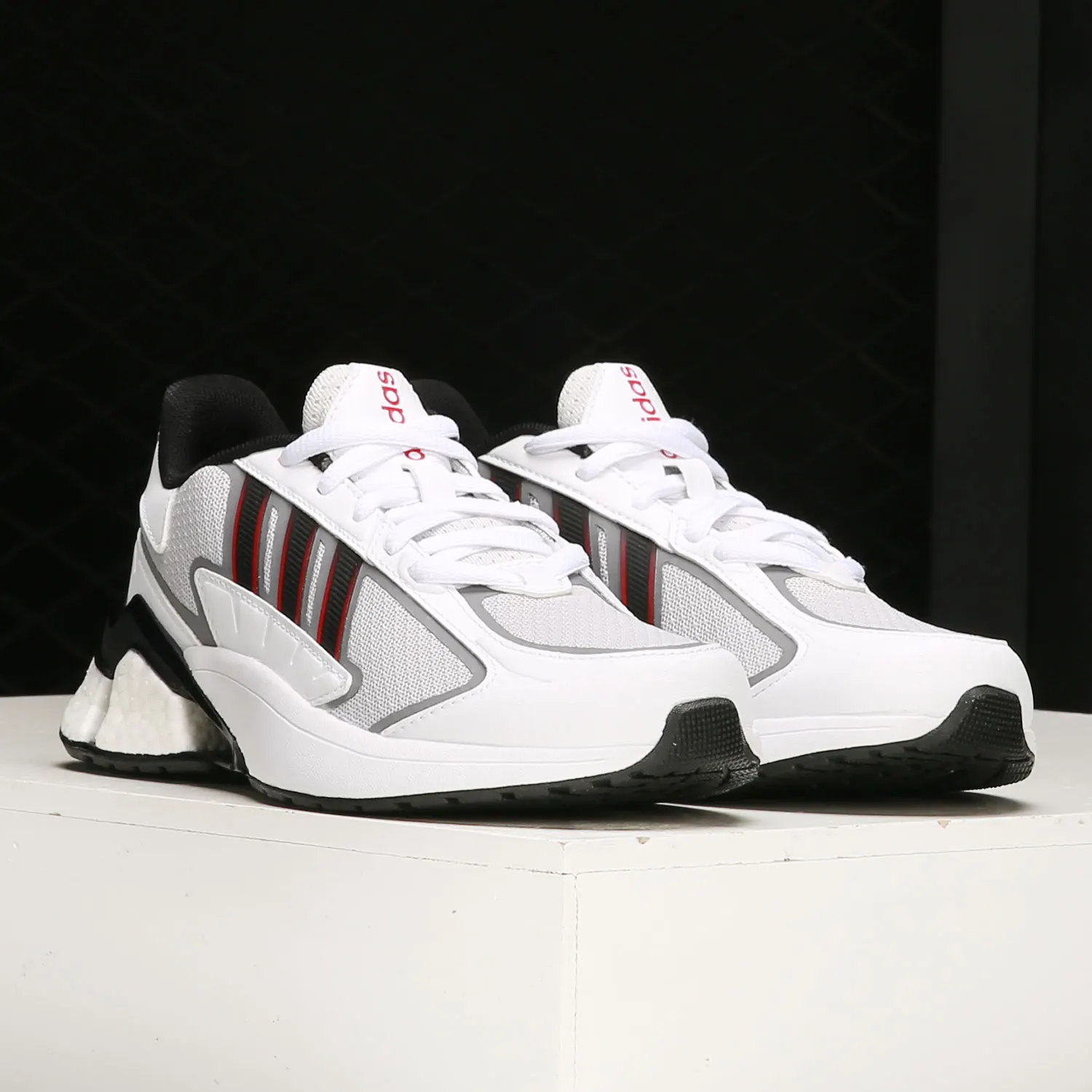 

Adidas Genuine Men's/Women's New BOOST Low-top Mesh Running Shoes FZ3545