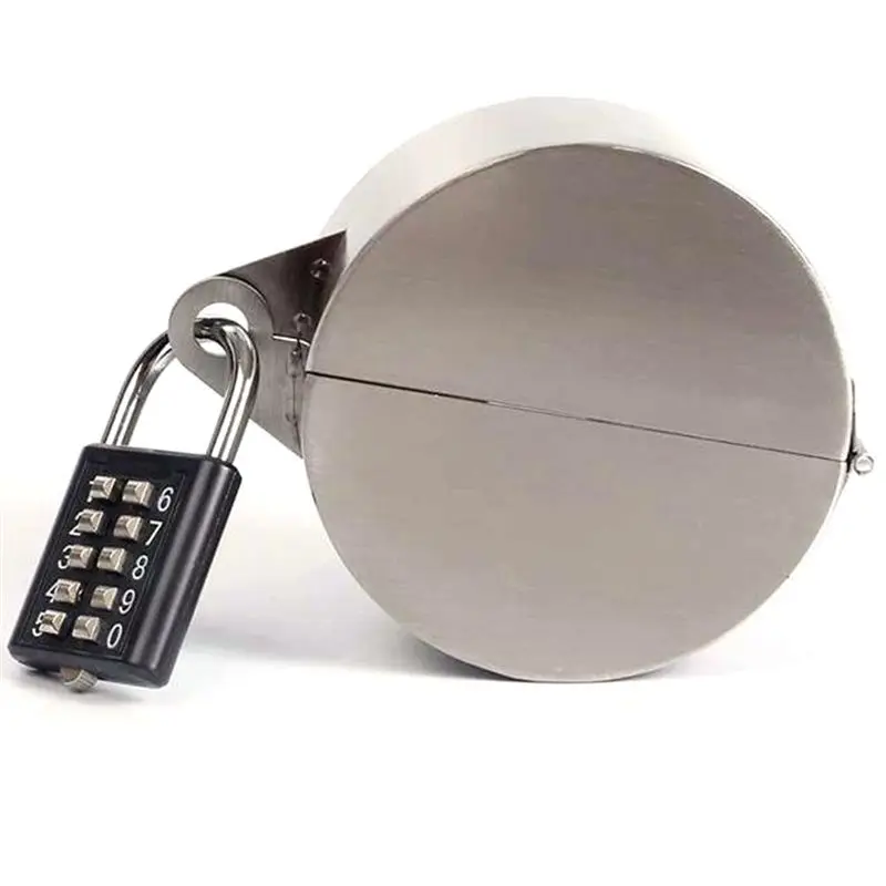 ABJS Outdoor Faucet Lock System -Gate Valve LockoutDevice -Prevent Water Theft By Cover and Code Lock, Stop Unauthorized