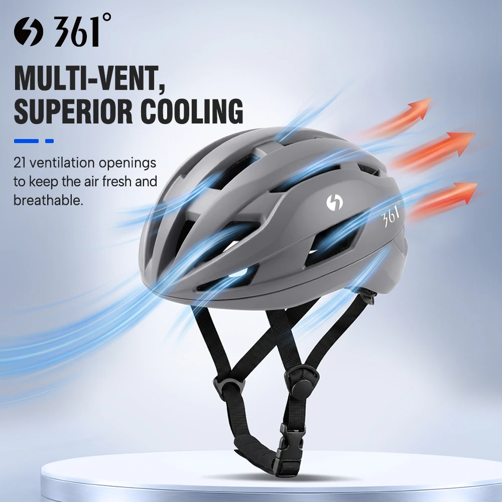 361 Degrees Bike Helmet MTB Road Cycling Helmet Ultralight Integrated Molding Safety Helmet for Men Women Sport Cap Equipment