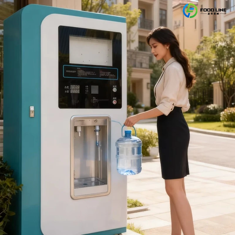 

Reverse Osmosis Water Machine Factory Water Function Water Vending Equipment Vending Station Coin Machine Customized