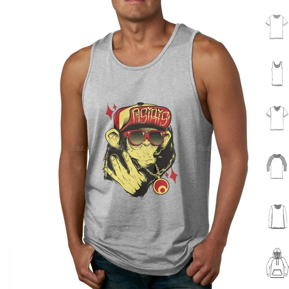 Monkey Stare Meme Tank Tops Print Cotton Funny Monkey Meme Cute Stare Monkey Stare Meme Funny Memes Monkey Meme Monkey