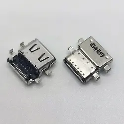 2PCS For Lenovo ThinkPad E480 E485 E580 E585 R480 E590 USB 3.1 Type C DC Power Jack Type-c Connector Laptop Port Female Socket