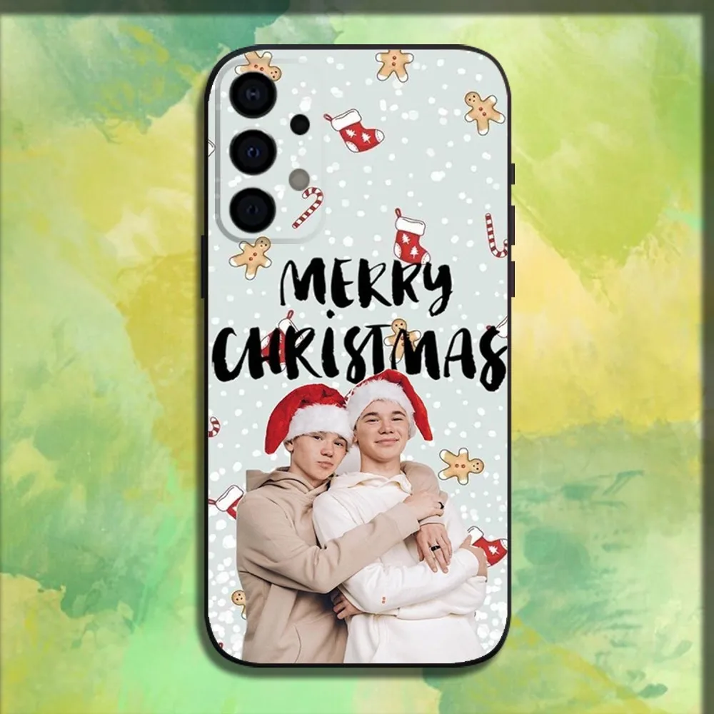 Marcus And Martinus Music Phone Case For Samsung Galaxy A13,A21s,A22,A31,A32,A52,A53,A71,A80,A91 Soft Black Cover