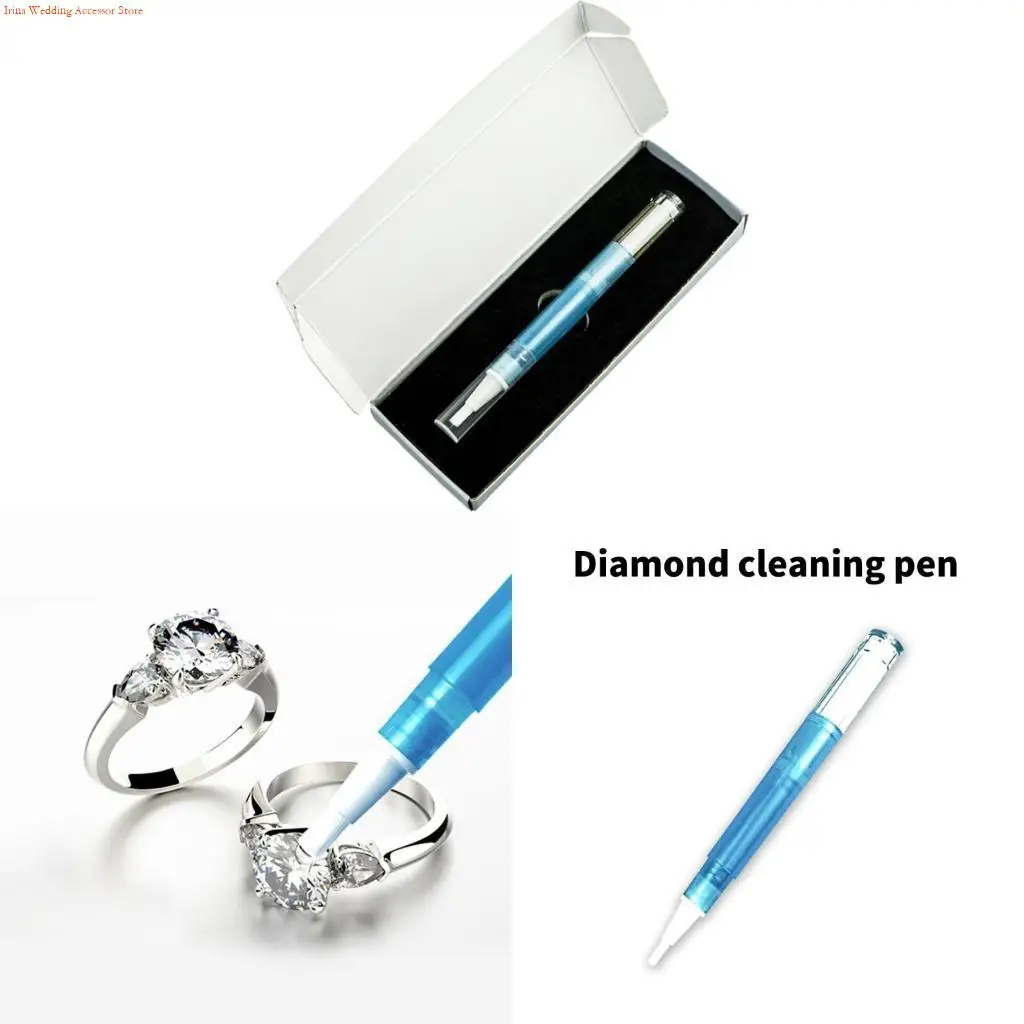 

G92D Diamonds Cleaner for Quick Jewelry Maintenance Gemstones Cleaning Pen Tool