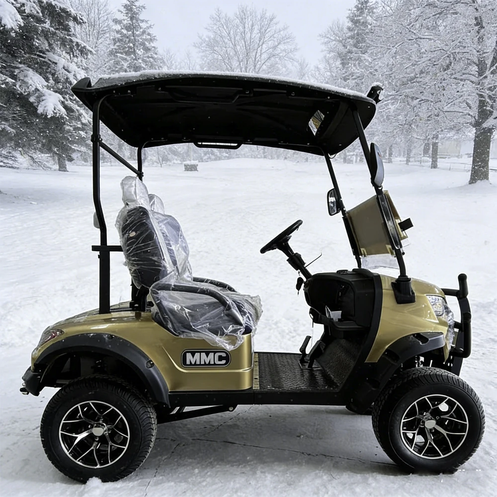 2026 North American Popular 2-4-6-8-10-Seater OEM Electric Golf Cart 4-Wheel Drive 15kw Motor 72v CE Certified Club Car Golf Car