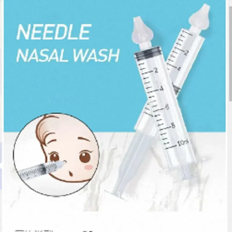 Syringe Baby Nasal Wash Children Infant Nasal Wash Gentle Nasal Wash Not Easy To Choke Nose Nasal Rinse Cleaner 10ml