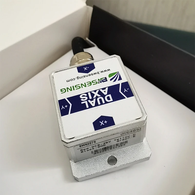 BWK227S Tilt Angle Sensor Dual Axis Inclinometer with Accuracy 0.2 Degree RS232 / RS485 / TTL / Modbus (Optional)