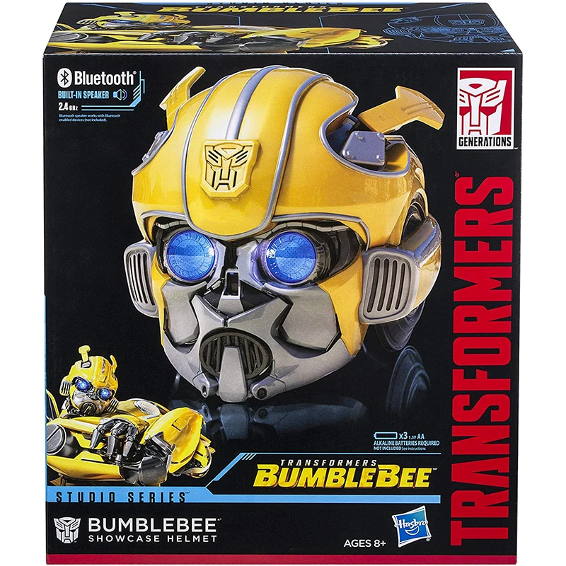 

Hasbro Transformers Bumblebee TRA MV6 Helmet Movie Series Bumblebee Can Wear Helmet Role Play Props Collection Hobby Boy Gift