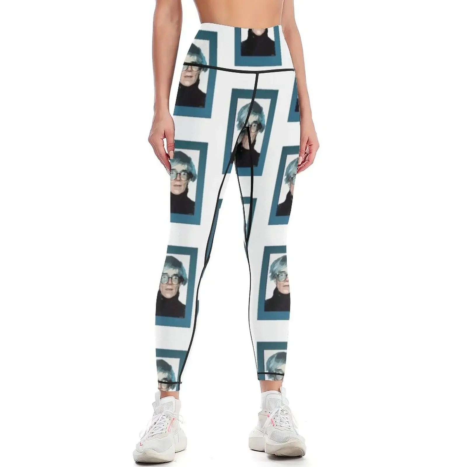 

Warhol Leggings Leginsy push up sporty woman push up legings for fitness sports for push up Womens Leggings