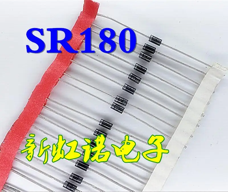 5 шт./лот, новый оригинальный 1 A80v SR180, диоды Шоттки DO-41, интегральная схема, триод, в наличии, на складе