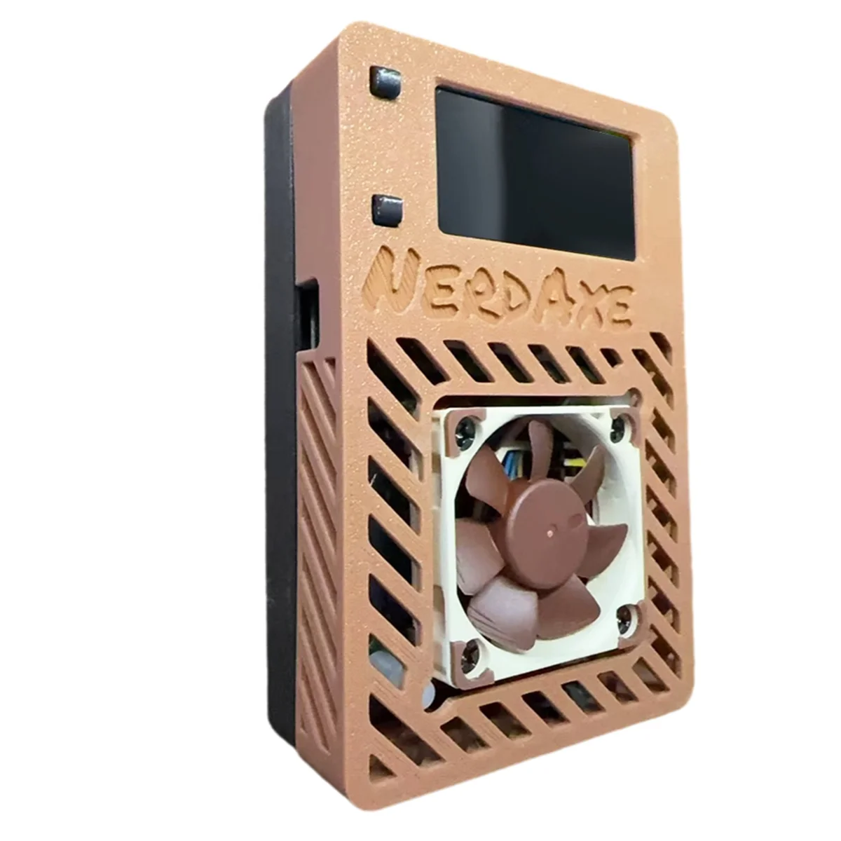 N33R_NerdAxe Miner Nerdminer BM1366 ASIC Chip Bitaxe BTC Miner US PLUG