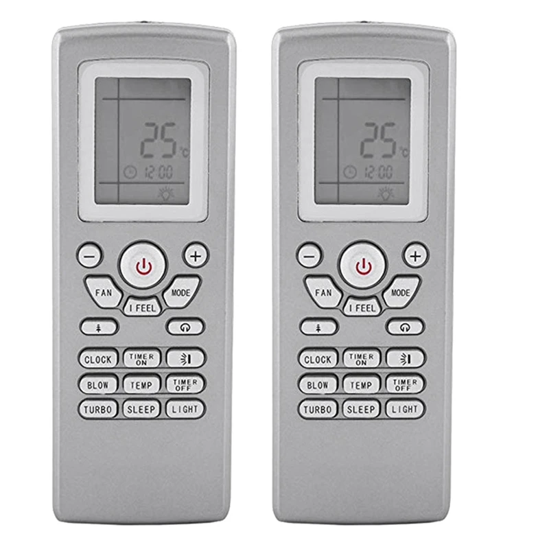 2X Universal Remote Control For Gree Tadiran Sinclair Air Conditioner YT0F YTOF YT1F1 YT1F2 YT1F3 YT1F4 YT1F YT1FF YB1F2