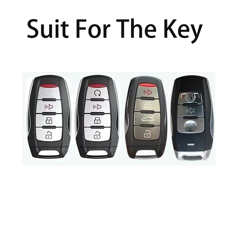 For Haval Dargo Car Model Key Case Cover 3 4 Button for  Great Wall Jolion Joico Jollein F7 H6 Jolyon F7H Keychain Accessories