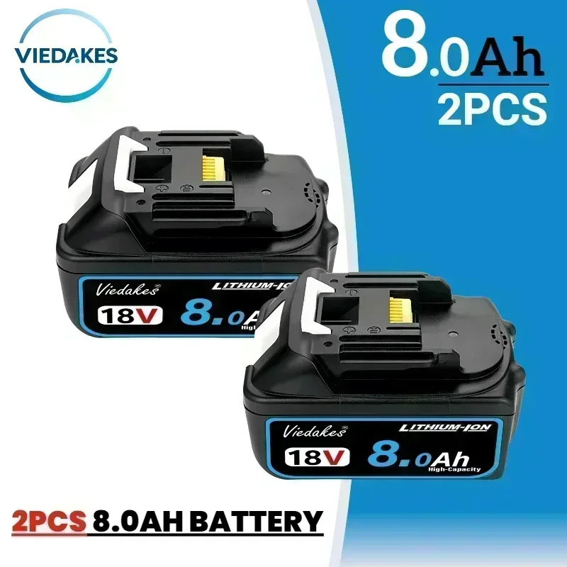 Origineel voor Makita 18V accu BL1860 12000mAh compatibel met DTD173 DHP487 DJV182 professionele accu voor elektrische gereedschappen