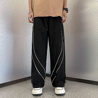Pants For Men Summer Autumn Loose Straight Pants Pants Men'S Breathable Pants Sports Pants High Street Harajuku Sweatpants