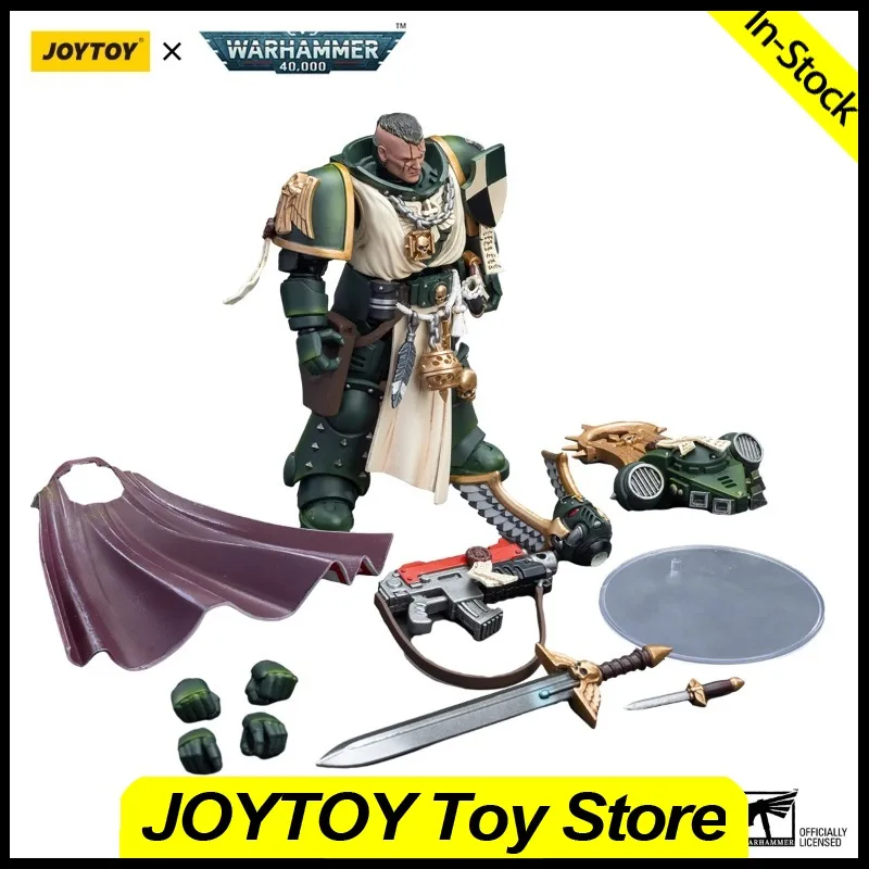 

In Stock JOYTOY Action Figure 1/18 Warhammer 40K Dark Angels Master Lazarus Model Toys Gifts Collection