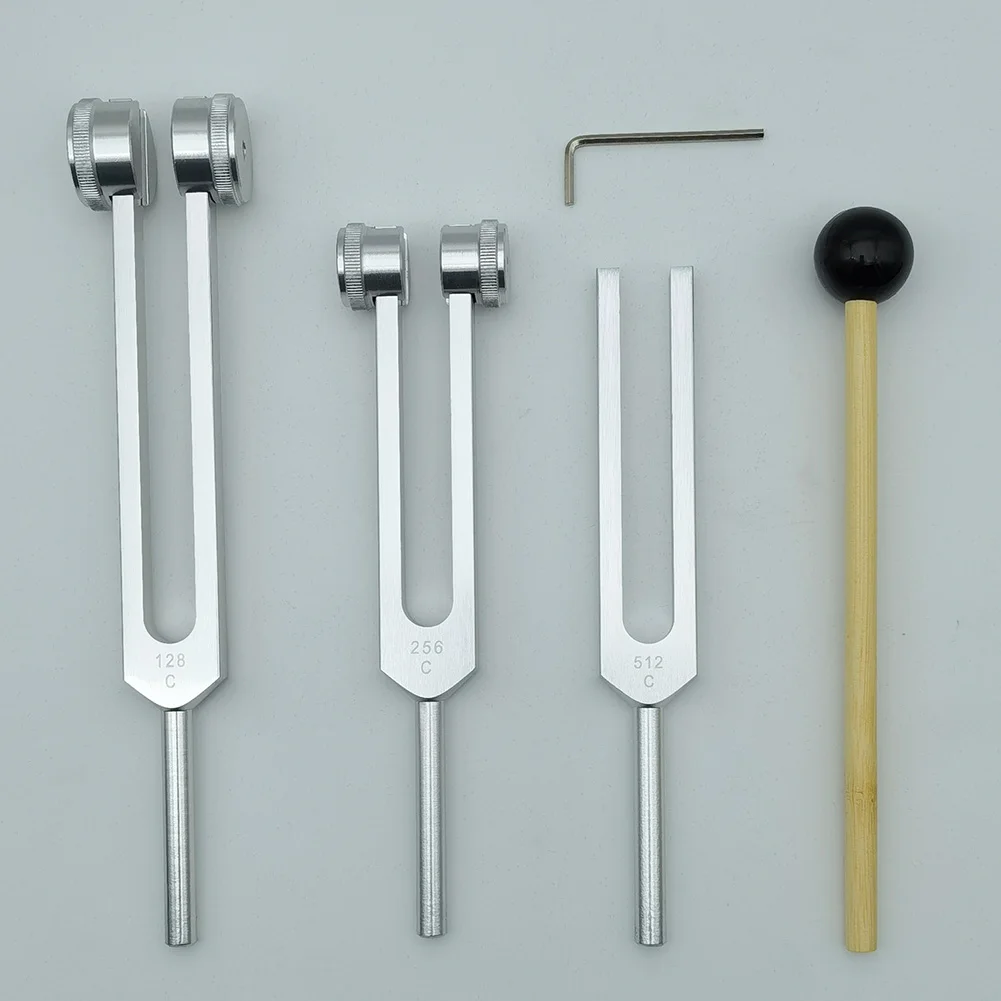 1 Pcs Versatile Voice Fork Set Hz Yoga Tuning Forks Portable Meditation Group Aluminum Relaxing Musical Percussion Parts