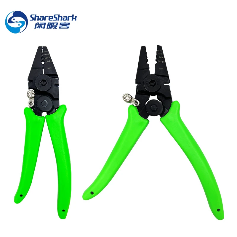 Fishing Crimping Tool Hand Fishing Crimping Pliers Crimper Tools Wire Cutters Crimpers Sleeves Fishing Gear Tackle