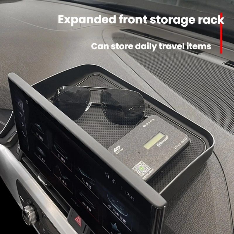 Picture 5: For Audi A4L/A5 Center Console Rear Screen Tissue Storage Box Interior Decoration Supplies Complete Modification Accessories