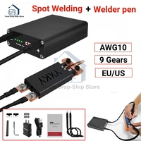 DH20 Mini Spot Welder Kit DIY Automat 18650 Battery Pack Welding Portable DIY Handheld 9 Gears Spot Welding Machine Pen