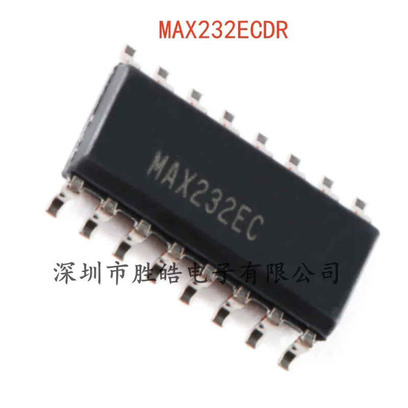 

(5PCS) NEW MAX232ECDR MAX232 RS-232 Driver / Receiver Chip SOIC-16 MAX232ECDR Integrated Circuit