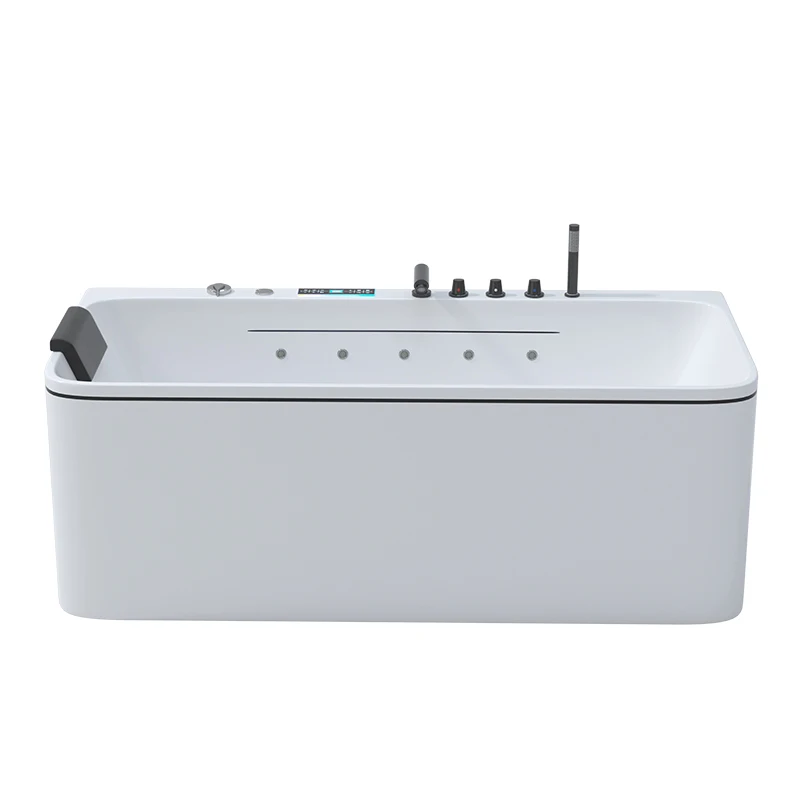 

Acrylic Japanese surf massage Great Waterfall smart constant temperature home custom bathtub small apartment adult deep bubble