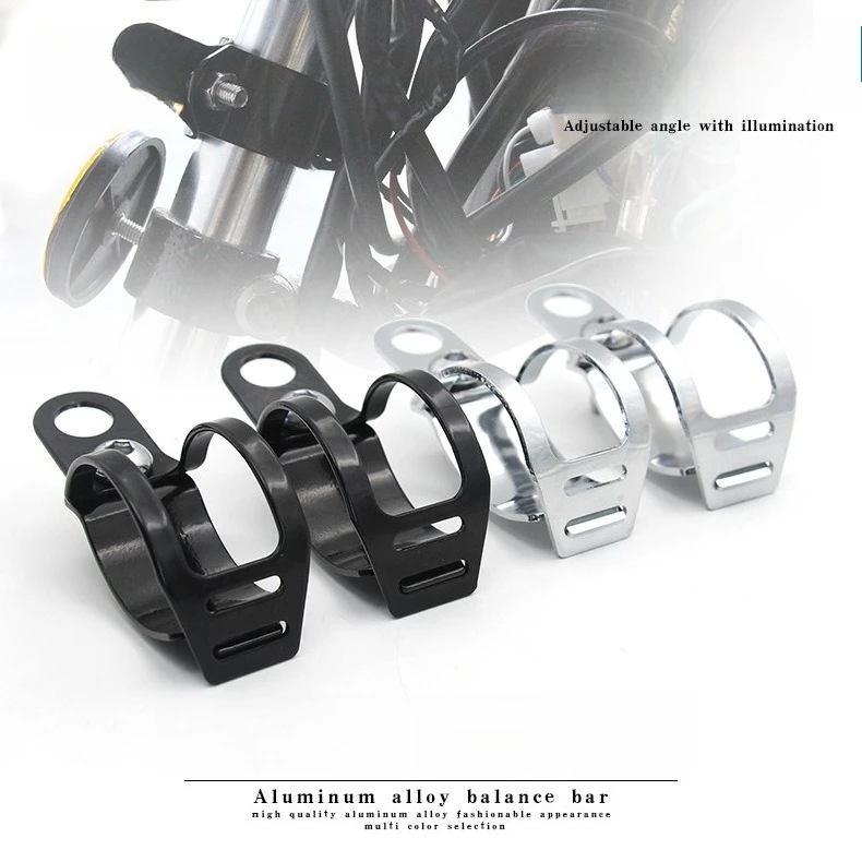 

Фирменная Новинка, 2 шт., крепление для мотоцикла, кронштейн для указателя поворота, кронштейн для мигалки, держатель индикаторов мигалки, зажим для крепления вилки для ATV/Scoote