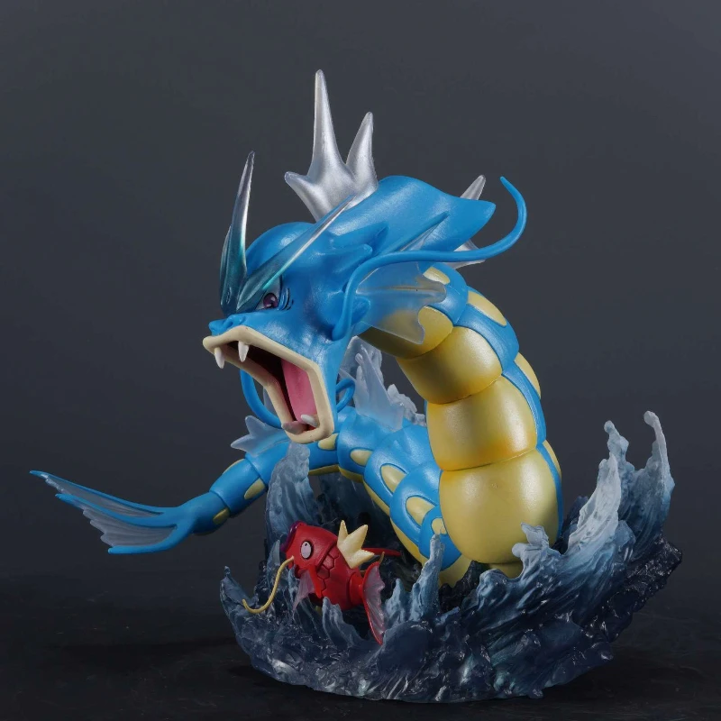 16ซม.อะนิเมะเอกวาดอร์Gyarados Figure Action Magikarpตุ๊กตาพาเลทเมืองตัวเลขGKรุ่นPVCคอลเลกชันของเล่นตกแต่งเครื่องประดับของขวัญ