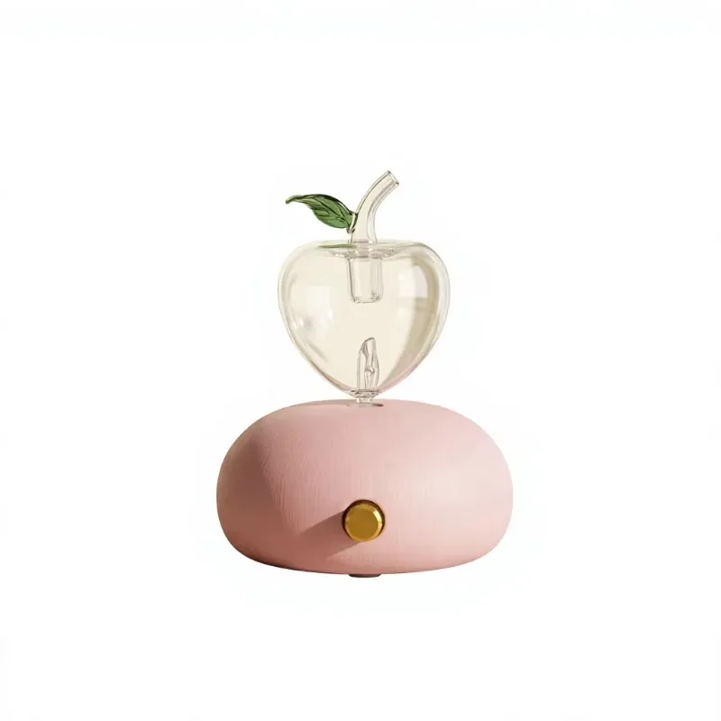 Solid Wood Cool Scent Essential Oil Diffuser, Rechargeable Automatic Fragrance Dispenser, Quiet Foggy Type for Home