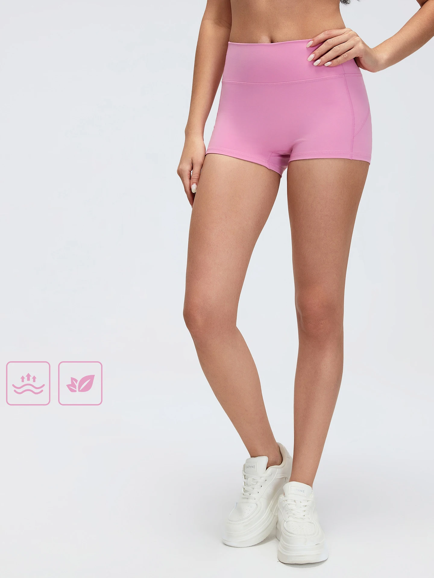 

Горячая распродажа: Женские шорты для йоги с эффектом второй кожи, с высокой талией, ультрамягкие, для тренировок, с эффектом подтяжки ягодиц, 3-дюймовые шорты для бега