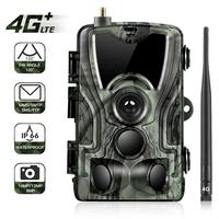 Outdoor HC-801LTE 4G Hunting Camera 20MP Infrared Camera MMS/SMTP Photo Trap 0.3s Trigger Time 940nm LED Wild Camera PhotoTrap