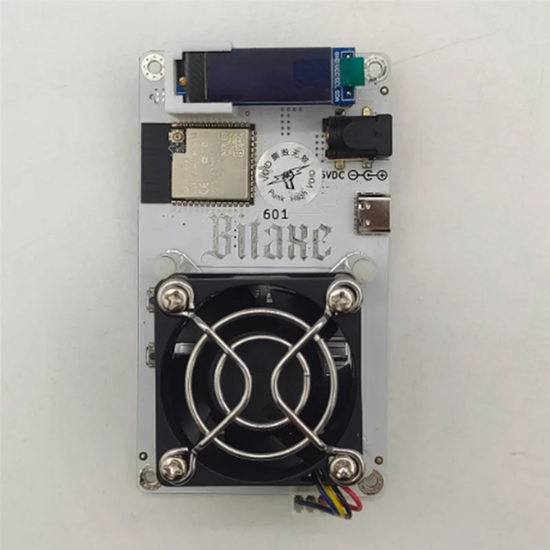 B58B-Bitaxe Gamma 601 Solo Miner 18W 1.2TH/S BM1370 ชิป Asic จาก Antminer S21 Pro Crypto Miner Bitcoin BTC Miner