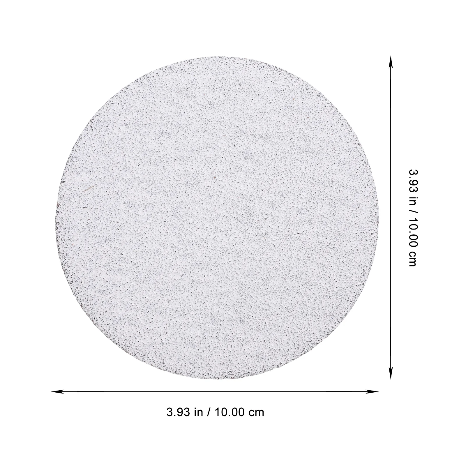 100개입 샌딩 디스크 4인치 후크 앤 루프 앵글 샌딩 디스크 금속 표면 연마 광택 자가 접착 방지 마모