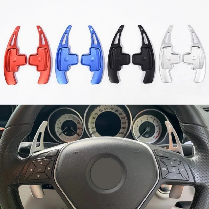 

For Mercedes-Benz A B M Class Car Steering Wheel Paddle Shift Extension Shifters DSG W176 W246 GLK SLK CLA GLA