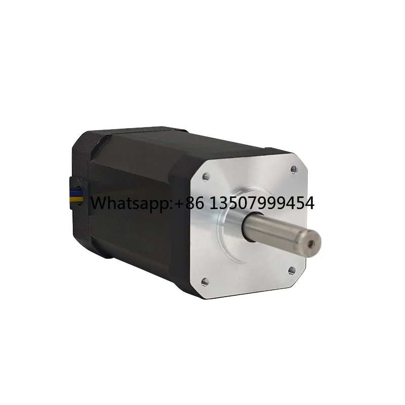 SOJMOTOR High Torque 24V 78W 4000RPM 0.185Nm Low Noise Permanent Magnet Brushless DC Motor 81mm Frame Flange Mount Smart Home