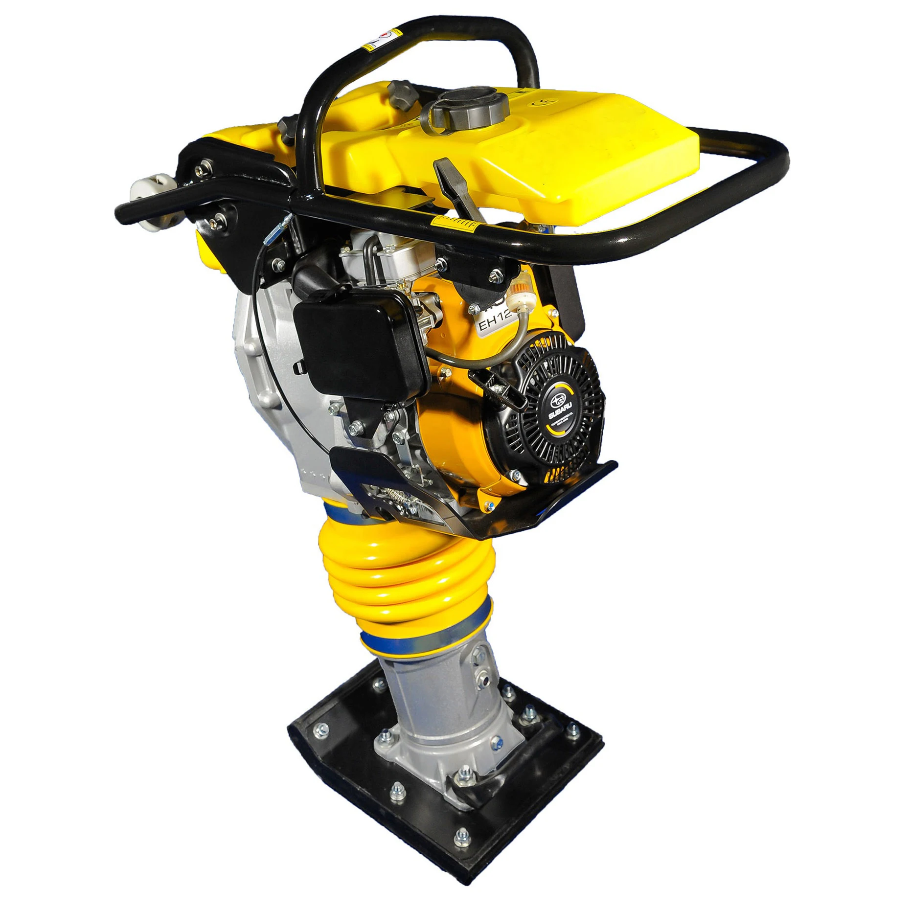 Compattatore jack di salto per macchina costipatrice con componente centrale motore