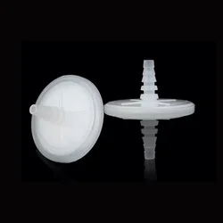 실험실 생물 배양 일회용 에어 필터, 소수성 PTFE 막이 있는 무균 공기 호흡 필터, 50mm, 0.22um, 로트당 10 개